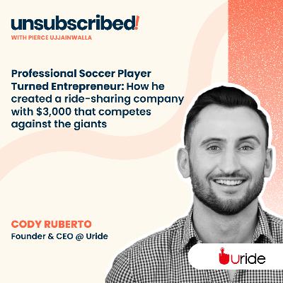 #50 Professional Soccer Player Turned Entrepreneur: How Cody Ruberto created a ride-sharing company with $3,000 that competes against the giants