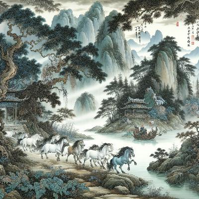 《山海经》南山经-柢山（第一次没经验啦 西山经会合并加配乐的）