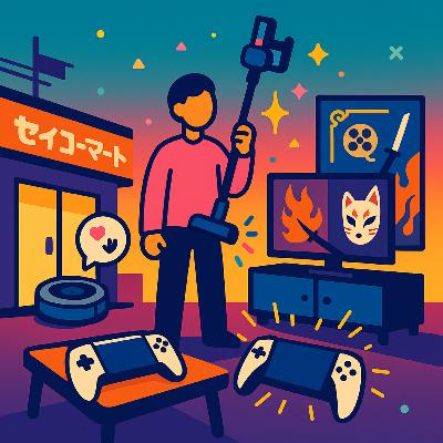 38. コンビニ今昔 / 国宝 / 新しい掃除機 / PS Portal / MOFT スマホスタンド