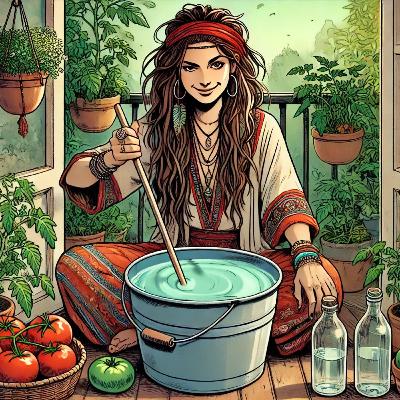 Comment arroser à l'eau du robinet au balcon ?
