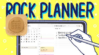 #163：シンプルさが魅力の新しい手帳アプリ「Rock Daily Planner」
