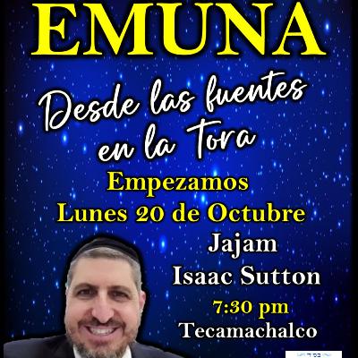RAB ISAAC SUTTON- CURSO EMUNA- VENIMOS A CRECER-05