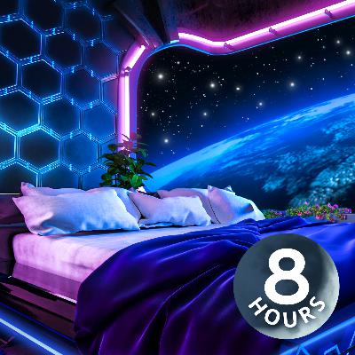 White Noise Spaceship Sounds for Sleeping | 8 Hour Sleep Ambience
