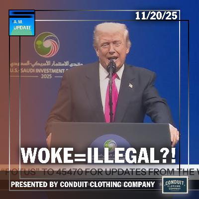 Trump Says Woke Is Illegal | Parents Sue Over AI Chatbot | 11/20/25