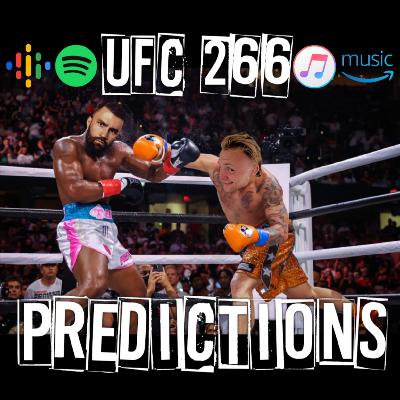 UFC 266 Predictions