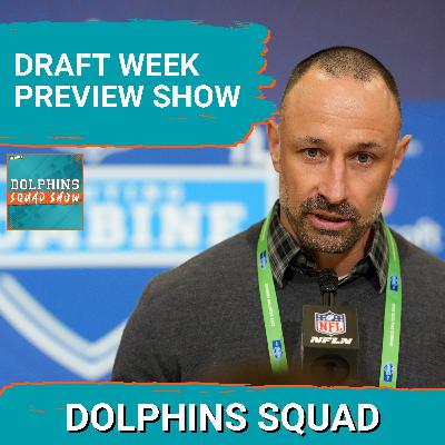 DOLPHINS SQUAD SHOW: Achane Update, Dolphins Draft Plan Revealed, Willis Era + WR Targets Heating Up