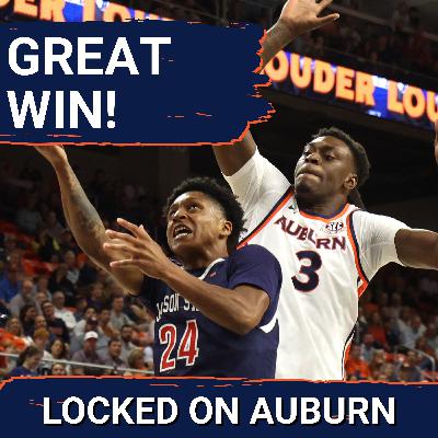 REACTION: Auburn Basketball BLASTS Jackson State, Simon Walker EXPLODES