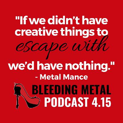 Blogging about Metal with Metal Mance | Bleeding Metal Podcast 4.15
