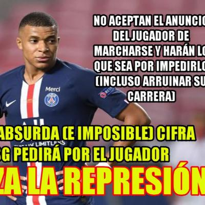 EL PSG EMPIEZA LAS REPRESALIAS CONTRA MBAPPE PARA QUE NO FICHE POR EL REAL MADRID