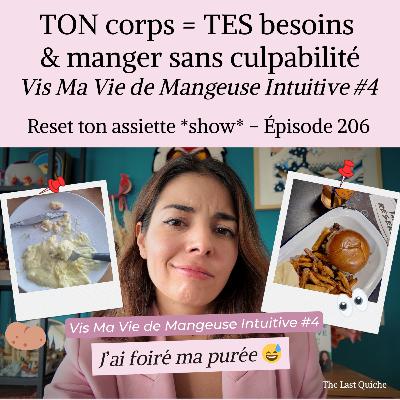 TON corps = TES besoins & manger sans culpabilité - Vis Ma Vie de Mangeuse Intuitive #4 TON corps = TES besoins & manger sans culpabilité - Vis Ma Vie de Mangeuse Intuitive #4