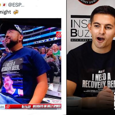 My Doncic post went viral on a tee shirt & ESPN! | Vin Wayne joins EP44 of 'Inside Buzz'
