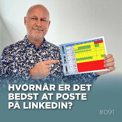 Hvornår er det bedste tidspunkt at poste på LinkedIn?