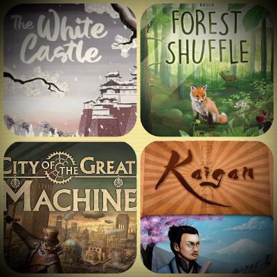 Biały Zamek, Leśne Rozdanie, City of Great Machine, Kaigan, czyli niespodzianki i zaskoczenia
