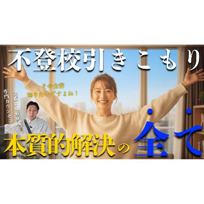 【完全保存版】これが不登校引きこもりの本質的な解決の全容です