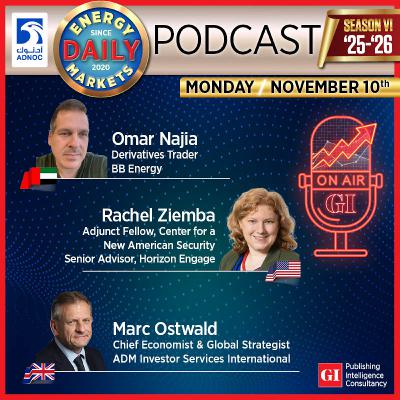 PODCAST: Daily Energy Markets - Nov 10th PODCAST: Daily Energy Markets - Nov 10th