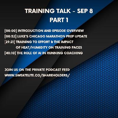 Training to Effort Rather Than Pace and AI Coaching Apps Pro's and Con's