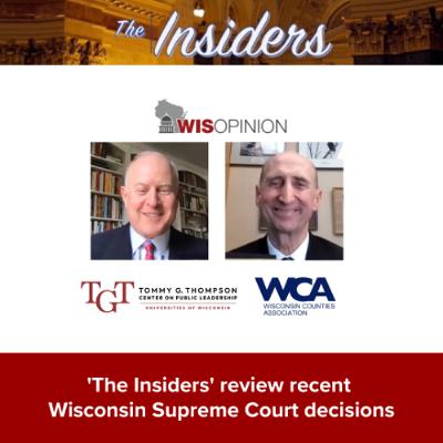 WisOpinion: 'The Insiders' review recent Wisconsin Supreme Court decisions WisOpinion: 'The Insiders' review recent Wisconsin Supreme Court decisions
