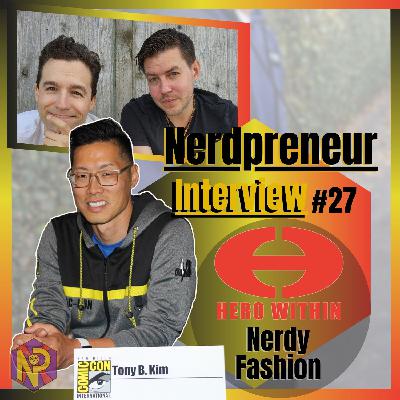 My Hero Within story on the Nerdpreneur Podcast
