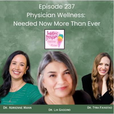 237.  Physician Wellness:  Needed Now More Than Ever