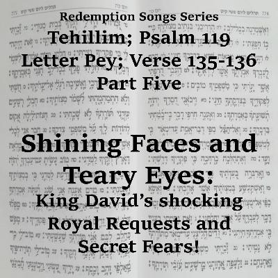 Redemption Songs Series Tehillim; Psalm 119 - Letter Pey; Verse 135-136 Part Five