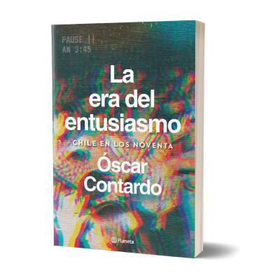 Óscar Contardo autor del libro la era del entusiasmo sobre los 90 en Chile