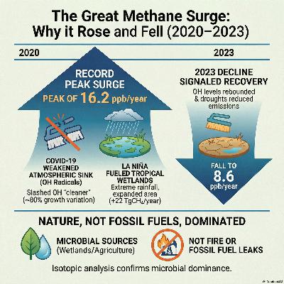 🌍 The Methane Paradox: Why Did CH₄ Surge During Lockdown?