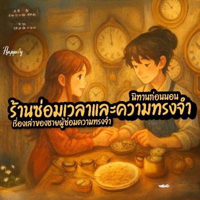 หนังสือเสียงก่อนนอน | ร้านซ่อมเวลาและความทรงจำ - เรื่องเล่าของชายผู้ซ่อมความทรงจำ (หนังสือเสียง)