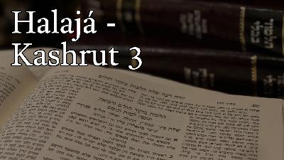Halaja - Kashrut 3