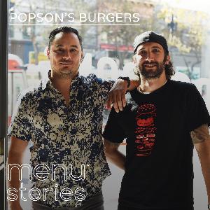 Alvin Garcia and Chef Adam Rosenblum, Popson's Burgers