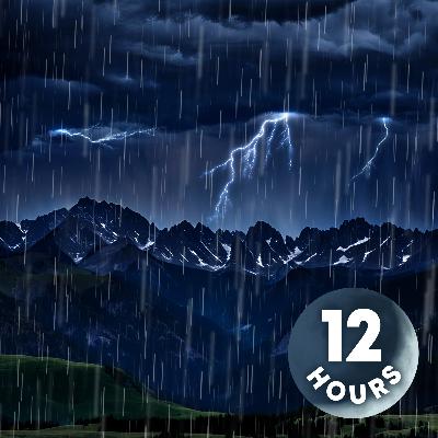Super Heavy Rainstorm & Thunder Sounds for Sleeping | 12 Hours