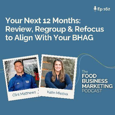 162. Your Next 12 Months: Review, Regroup & Refocus to Align With Your BHAG 162. Your Next 12 Months: Review, Regroup & Refocus to Align With Your BHAG
