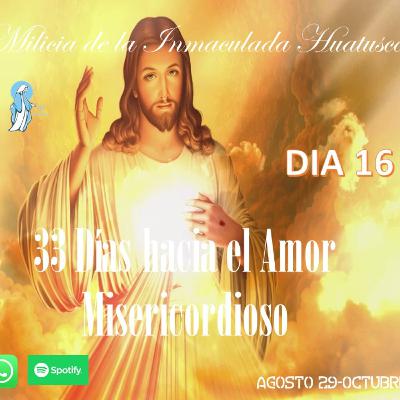 33 DIAS AL AMOR MISERICORDIOSO DIA 16