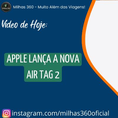 Apple lança nova Air Tag 2 Apple lança nova Air Tag 2