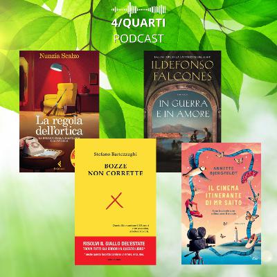 4/quarti: Falcones, Bartezzaghi, Bjergfeldt, Scalzo: i libri più interessanti questa settimana in libreria
