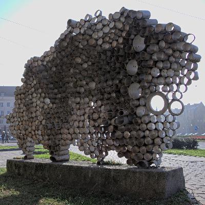 #OTWARTAGALERIA Lech Kunka - umówiłam się pod Żubrem