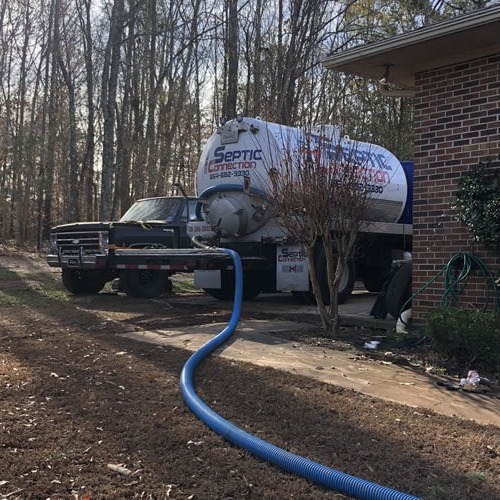 Septic tank cleaning