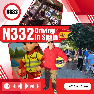 Vans, Cyclists, and School in the Spotlight - The N332 Driving in Spain Podcast