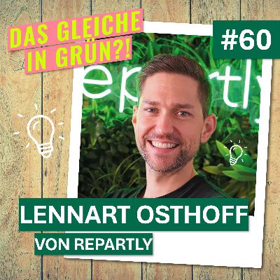 Lennart Osthoff von Repartly über Robotik, Reparaturprozesse und überraschende Ersatzteilquellen (#60) Lennart Osthoff von Repartly über Robotik, Reparaturprozesse und überraschende Ersatzteilquellen (#60)