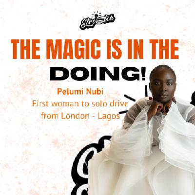 The Magic is in the DOING - Record breaker- Pelumi Nubi.