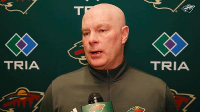 John Hynes previews Wild vs Mammoth John Hynes previews Wild vs Mammoth