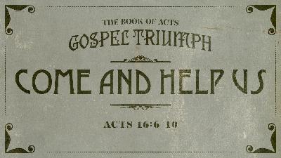 Come and Help Us (Audio)