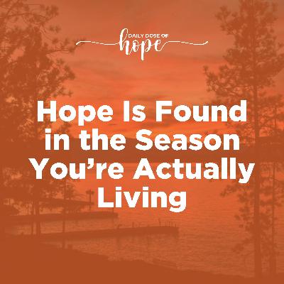 Hope Is Found in the Season You’re Actually Living EP 246 Hope Is Found in the Season You’re Actually Living EP 246