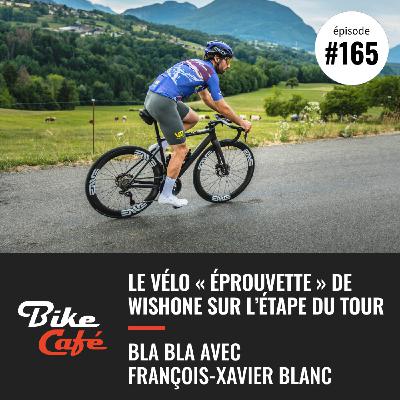 Le vélo "éprouvette" de Wish One sur l'Étape du Tour