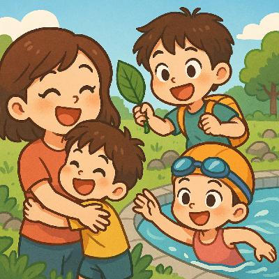《飯桌故事館》S2E20：撒嬌、游泳與尋寶：孩子的冒險日記！