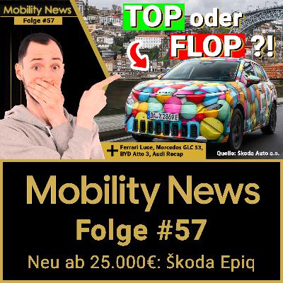 KLEINES E-SUV, RIESEN-Ansage?! 430 km und 475 L Kofferraum – Skoda Epiq (2026) | Mobility News #57