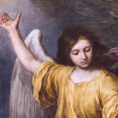San Basilio Magno y el Ángel de la Guarda San Basilio Magno y el Ángel de la Guarda