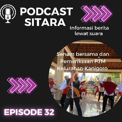 Pemeriksaan PTM di Kelurahan Kanigoro disiarkan pada acara Kiprah Indonesia RRI Pro 1