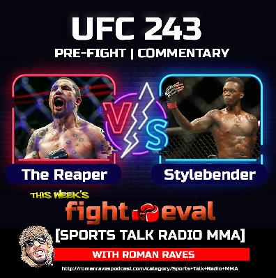 Robert Whittaker vs Israel Adesanya UFC 243