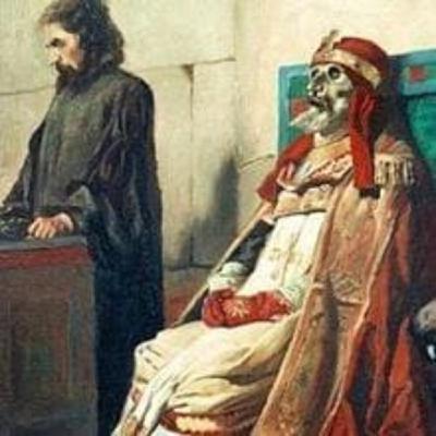 El cadáver del Papa que fue llevado a juicio