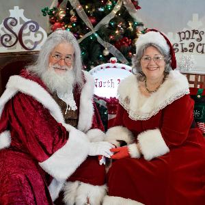 Santa Claus and Mrs. Claus Stop By Santa Claus and Mrs. Claus Stop By